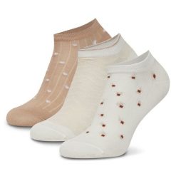 Skarpety krótkie Nine West. Brązowe skarpety Nine West, bez wzorów. Za 39.99 zł.