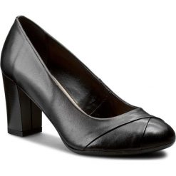 Czółenka i Szpilki LASOCKI 0194-04. Czarne szpilki Lasocki, bez wzorów, ze skóry, bez obcasa, na szpilce, bez zapięcia. Za 189.99 zł.