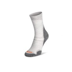 Skarpety w góry Bridgedale Hike Ultra Lt T2 Merino P Crew. Szare skarpety Bridgedale, bez wzorów, z wełny. Za 88.99 zł.