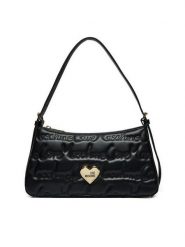 LOVE MOSCHINO Torebka JC4126PP1LLJ0000 Czarny. Czarne torebki klasyczne Love Moschino, bez wzorów, ze skóry, bez dodatków. Za 779.99 zł.
