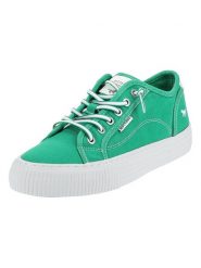 MUSTANG SHOES Sneakersy w kolorze zielonym rozmiar: 39. Zielone trampki MUSTANG SHOES, bez wzorów, bez zapięcia. Za 154.95 zł.