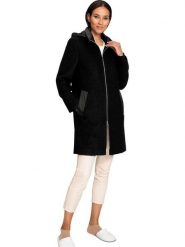 Heine Płaszcz przejściowy w kolorze czarnym rozmiar: 46. Czarne płaszcze Heine, bez wzorów, bez kaptura. Za 239.99 zł.