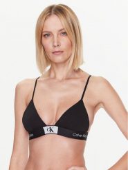 Calvin Klein Underwear Biustonosz braletka Unlined 000QF7217E Czarny. Czarne biustonosze Calvin Klein Underwear, bez wzorów, z bawełny. Za 119.99 zł.