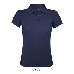 Damska koszulka polo Sol's Prime. Niebieskie koszulki polo SOL'S, s, bez wzorów, bez kołnierzyka, bez ramiączek. Za 124.00 zł.