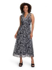 CARTOON Sukienka w kolorze czarnym rozmiar: 40. Czarne sukienki Cartoon, bez wzorów, bez kołnierzyka, bez ramiączek, midi. Za 163.64 zł.