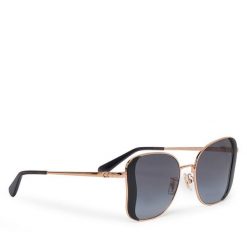 Okulary przeciwsłoneczne Coach. Czarne okulary przeciwsłoneczne Coach, bez wzorów. Za 639.99 zł.