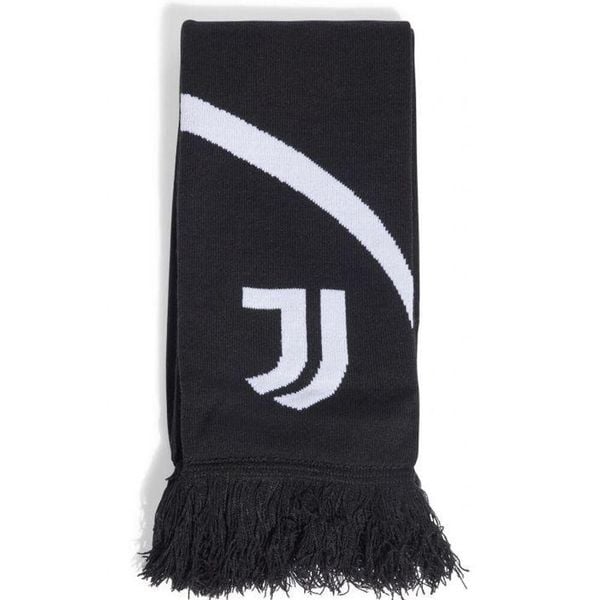 Szalik Adidas Z Frędzlami. Czarne szaliki JUVENTUS FC, bez wzorów, z materiału. Za 159.99 zł.