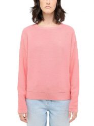 Mustang Sweter w kolorze jasnoróżowym rozmiar: S. Różowe swetry Mustang, s, bez wzorów, z bawełny, bez ramiączek. Za 127.35 zł.