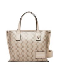 KARL LAGERFELD Torebka A1W30184 Beżowy. Brązowe torebki klasyczne KARL LAGERFELD, bez wzorów, ze skóry, bez dodatków. Za 449.99 zł.