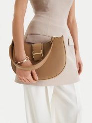 GINO ROSSI Torebka 1-2 Brązowy. Brązowe torebki klasyczne Gino Rossi, bez wzorów, z materiału, bez dodatków. Za 229.99 zł.