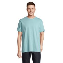 Koszulka Organiczna Unisex Dla Dorosłych Legend. Niebieskie bluzki SOL'S, l, bez wzorów, sportowe, bez kołnierzyka, bez ramiączek. Za 48.99 zł.