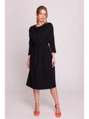 Stylove Sukienka w kolorze czarnym rozmiar: L/XL. Czarne sukienki Stylove, l, bez wzorów, z tkaniny, bez kołnierzyka, bez ramiączek, midi. Za 242.45 zł.