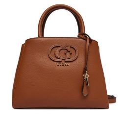 Torebka Guess. Brązowe torebki klasyczne Guess, z aplikacjami, bez dodatków. Za 639.99 zł.