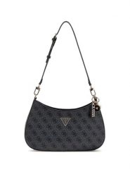 Guess Torebka 175341 Czarny. Czarne listonoszki Guess, z aplikacjami, ze skóry, bez dodatków. Za 549.99 zł.