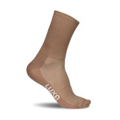 Skarpetki Rowerowe Unisex Luxa Classic. Brązowe skarpety LUXA, bez wzorów, z elastanu. Za 69.00 zł.