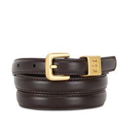 Pasek Damski GINO ROSSI. Brązowe paski Gino Rossi, bez wzorów. Za 99.99 zł.