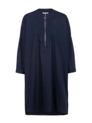 Herrlicher Sukienka w kolorze granatowym rozmiar: S. Niebieskie sukienki Herrlicher, s, bez wzorów, z bawełny, bez kołnierzyka, bez ramiączek, midi. Za 79.21 zł.