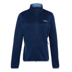 Bluza Polarowa Damska Melanżowy Pełen Suwak Newhill. Niebieskie bluzy Regatta, na zimę, xl, bez wzorów, z polaru, bez kaptura. Za 81.99 zł.