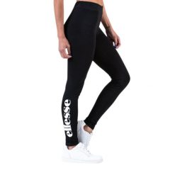 Legginsy sportowe damskie Ellesse Solos. Czarne legginsy Ellesse, s, bez wzorów, z bawełny, z podwyższonym stanem, na fitness i siłownię. Za 79.34 zł.