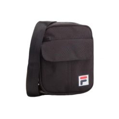 Saszetka na ramię Fila Milan Pusher Bag pojemność 2 L. Czarne torby na ramię Fila, bez wzorów, z materiału, sportowe, na ramię, bez dodatków. Za 49.99 zł.
