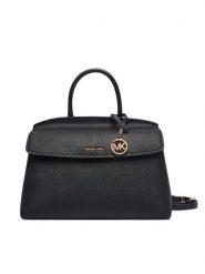 MICHAEL Michael Kors Torebka 30T6GX7S2L Czarny. Czarne torebki klasyczne MICHAEL Michael Kors, bez wzorów, ze skóry, bez dodatków. Za 1,329.00 zł.