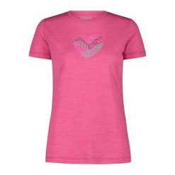 Koszulka damska turystyczna CMP 32T7166. Czerwone bluzki CMP, l, bez wzorów, sportowe, bez kołnierzyka, bez ramiączek. Za 241.50 zł.