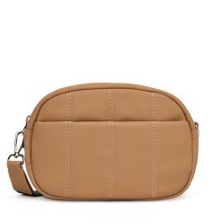 Torebka DeeZee. Brązowe listonoszki DeeZee, bez wzorów, bez dodatków. Za 129.99 zł.