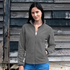 Bluza Rozpinana Damska Core Fashion Fit. Niebieskie bluzy RESULT, l, z aplikacjami, z materiału, bez kaptura. Za 100.99 zł.
