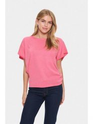 SAINT TROPEZ Sweter w kolorze różowym rozmiar: M. Różowe swetry Saint Tropez, m, bez wzorów, bez ramiączek. Za 82.99 zł.