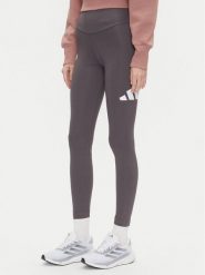Adidas Legginsy Essentials Big Logo JH1188 Szary Slim Fit. Szare legginsy Adidas, s, bez wzorów, z bawełny. Za 99.99 zł.