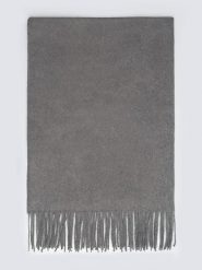 BIG STAR Szal w kolorze szarym - 210 x 74 cm rozmiar: onesize. Szare szaliki Big Star, bez wzorów, z materiału, retro. Za 64.99 zł.