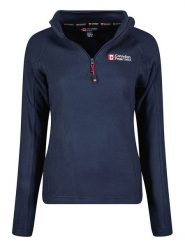 Canadian Peak Bluza polarowa "Tugeak" w kolorze granatowym rozmiar: XL. Niebieskie bluzy Canadian Peak, xl, bez wzorów, z polaru, bez kaptura. Za 78.28 zł.