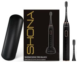 Szczoteczka soniczna Shona Sonic PRO Black. Szczoteczki soniczne Shona Med. Za 139.90 zł.