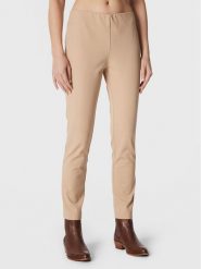 Lauren Ralph Lauren Spodnie materiałowe 200631310018 Beżowy Slim Fit. Brązowe spodnie materiałowe Lauren Ralph Lauren, bez wzorów, z materiału. Za 419.99 zł.