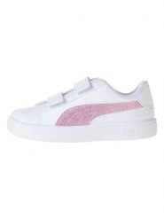 Puma Sneakersy "Rickie" w kolorze biało-jasnoróżowym rozmiar: 24. Różowe trampki Puma, bez wzorów, bez zapięcia. Za 73.93 zł.