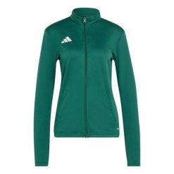 Bluza damska adidas Entrada Track. Białe bluzy Adidas, bez wzorów, bez kaptura. Za 121.99 zł.