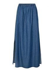 Pieces Spódnica "Tenim" w kolorze niebieskim rozmiar: XS. Niebieskie spódnice Pieces, xs, bez wzorów, maxi. Za 83.62 zł.