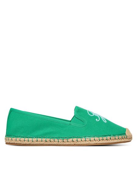 Tommy Hilfiger Espadryle Th Script Summer Espadrille FW0FW09240 Zielony. Zielone espadryle TOMMY HILFIGER, bez wzorów, z materiału, bez obcasa, bez zapięcia. Za 170.99 zł.