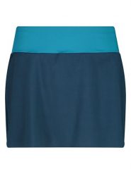 Cmp Spódnico-spodenki w kolorze granatowo-turkusowym rozmiar: 44. Niebieskie spódnice CMP, na co dzień, bez wzorów, z materiału, sportowe, proste. Za 79.77 zł.