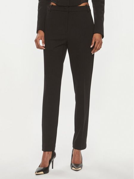 Pinko Spodnie materiałowe Bello 100155 A1RU Czarny Slim Fit. Czarne spodnie materiałowe Pinko, bez wzorów, z materiału. Za 949.99 zł.