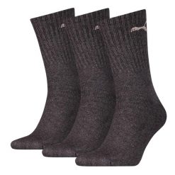 Puma Skarpety Sport Crew 3-Pack 88035504. Szare skarpety Puma, bez wzorów. Za 49.99 zł.