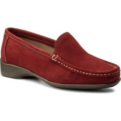 Mokasyny SERGIO BARDI - Carlentini SS127310818KD 808. Czerwone mokasyny Sergio Bardi, bez wzorów, ze skóry, bez obcasa. W wyprzedaży za 149.00 zł.