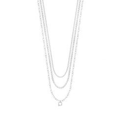 Naszyjnik Multichain posrebrzany. Naszyjniki Lilou, posrebrzane. Za 319.00 zł.