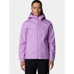 Płaszcz przeciwdeszczowy damski The North Face W Quest. Fioletowe kurtki sportowe The North Face, m, bez wzorów, bez kaptura. Za 629.00 zł.