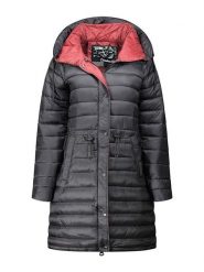 Canadian Peak Płaszcz pikowany "Batigeak" w kolorze czarnym rozmiar: XL. Czarne płaszcze Canadian Peak, xl, bez wzorów, bez kaptura. Za 294.28 zł.