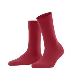 Skarpetki damskie Falke Sensitive London. Niebieskie skarpety Falke, bez wzorów, z bawełny. Za 119.50 zł.