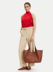 LOVE MOSCHINO Torebka JC4297PP0OKL0300 Beżowy. Brązowe torebki klasyczne Love Moschino, bez wzorów, ze skóry, bez dodatków. Za 1,049.00 zł.