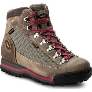 Trekkingi AKU - Ultralight Micro Gtx GORE-TEX 365.10 Sand/Strawberry 264. Brązowe trekkingi Aku, z gore-texu, outdoorowe. W wyprzedaży za 499.00 zł.
