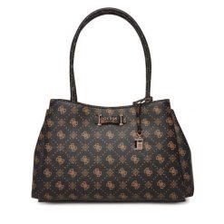 Torebka Guess. Brązowe shopper Guess, z aplikacjami, bez dodatków. Za 719.99 zł.