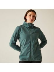 Dare 2b Kurtka softshellowa "Iced" w kolorze zielonym rozmiar: 34. Zielone kurtki sportowe Dare 2b, bez wzorów, bez kaptura, outdoorowe. Za 141.85 zł.